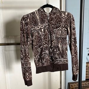 Juicy Couture velour zip up
